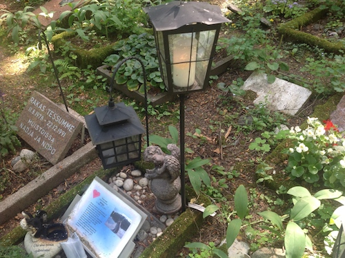 Pet cemetery, Central Park, Helsinki