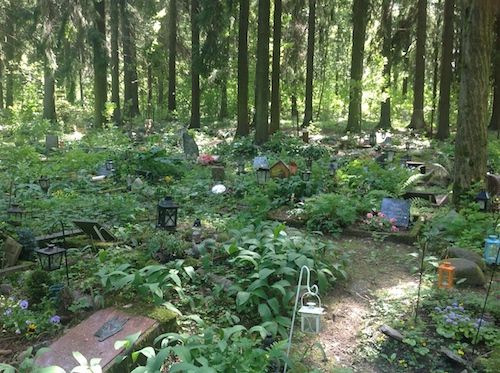 Pet cemetery, Central Park, Helsinki