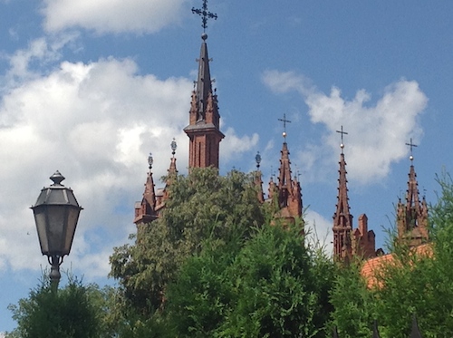 Vilnius skyline