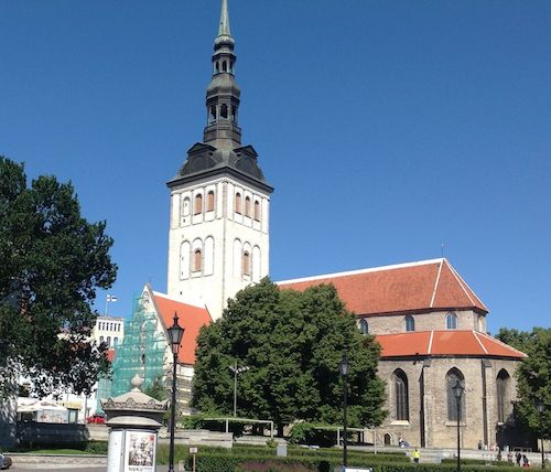 Church in Tallin Estonia