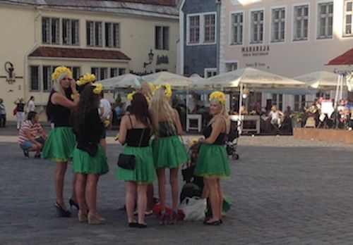 Hen party, Tallin, Estonia