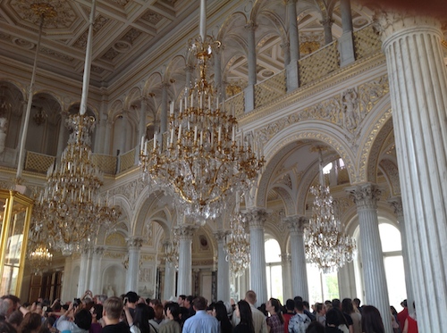 Catherine the Great's private rooms in the Hermitage