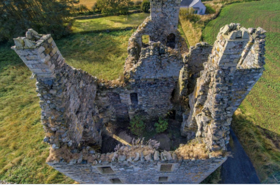 Ruined castle for sale