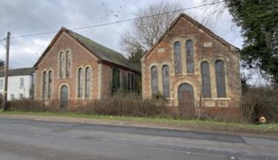 Chapel and school for sale for conversion to
              dwellings