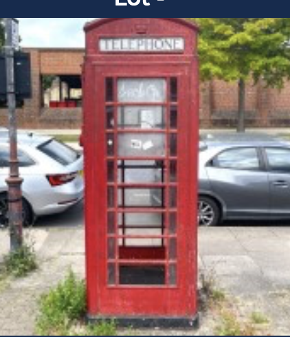Telephone box for sale