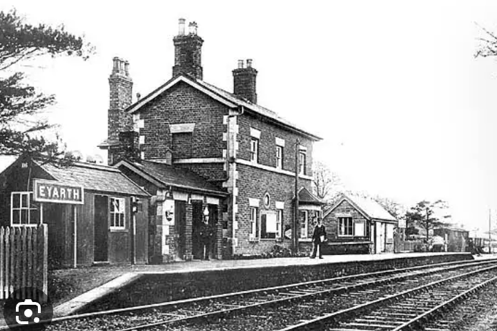 Redundant railway
                station for sale