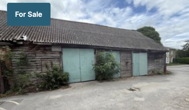 Barn for sale for conversion to dwelling
