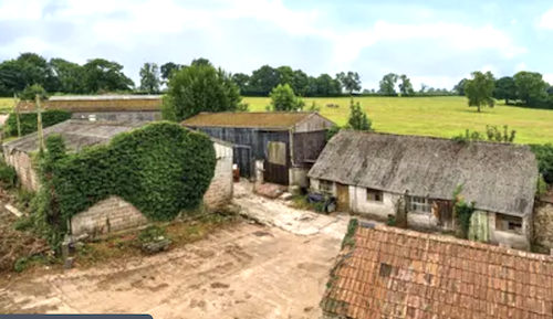 Farm buildings for sale for redevelopment