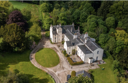 One wing of stately home for sale