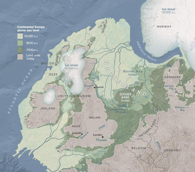 When the North Sea was land