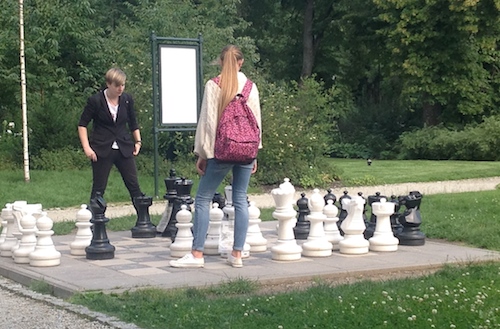 Chess in the park