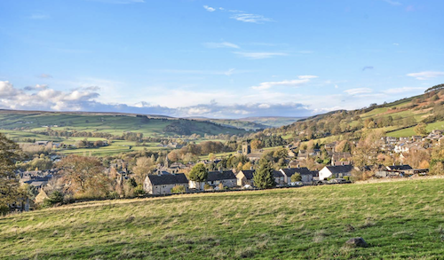 View of
              Pateley Bridge, Yorkshire Dales